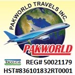 PAKWORLD TRAVELS INC.